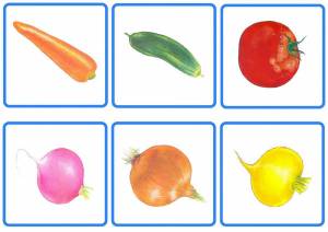 Раскраска овощи для детей 3 4 лет #1 #425170