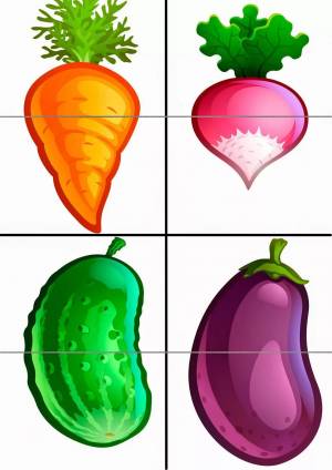Раскраска овощи и фрукты для детей 2 3 лет #15 #425298