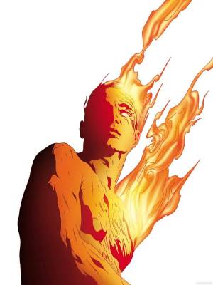 Раскраска огненный человек #38 #425582