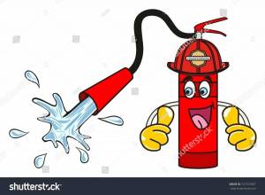 Раскраска огнетушитель для детей 5 6 лет #11 #425594