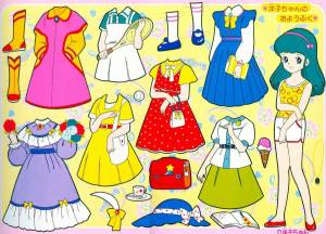 Раскраска одевалки для девочек #26 #425826