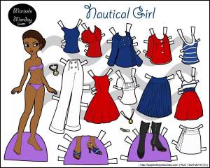 Раскраска одевалки для девочек #30 #425830
