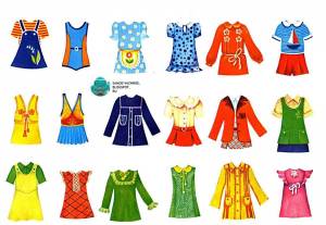 Раскраска одежда для детей 6 7 лет #6 #425993