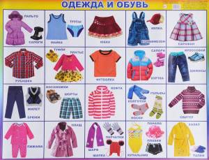 Раскраска одежда для детей 6 7 лет #36 #426023