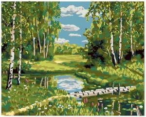 Раскраска озон по номерам на холсте #18 #426721