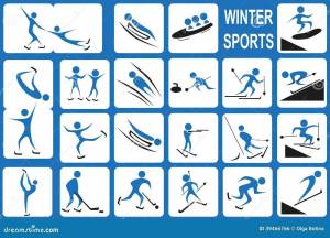 Раскраска олимпийские зимние виды спорта #6 #427243