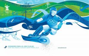 Раскраска олимпийские зимние виды спорта #23 #427260