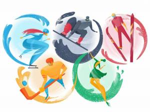 Раскраска олимпийские игры для детей #6 #427282