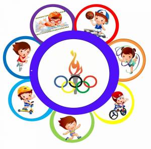 Раскраска олимпийские игры для детей #15 #427291