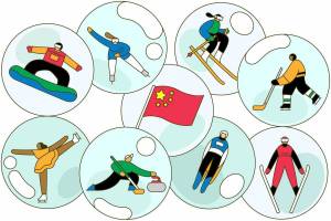 Раскраска олимпийские игры для детей #19 #427295