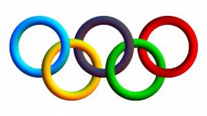 Раскраска олимпийские кольца для детей #12 #427325