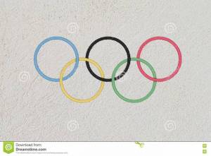 Раскраска олимпийские кольца для детей #17 #427330