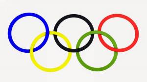 Раскраска олимпийские кольца для детей #26 #427339