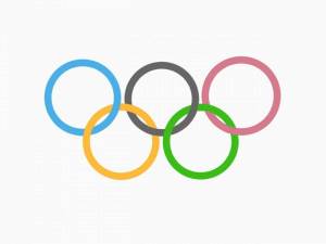 Раскраска олимпийские кольца для детей #28 #427341