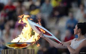 Раскраска олимпийский огонь #7 #427381