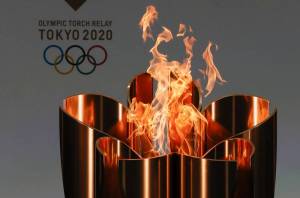 Раскраска олимпийский огонь #9 #427383