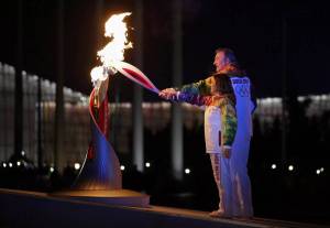 Раскраска олимпийский огонь #31 #427405