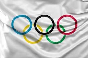 Раскраска олимпийский флаг #1 #427413
