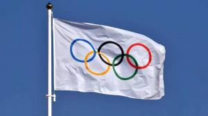 Раскраска олимпийский флаг #14 #427426