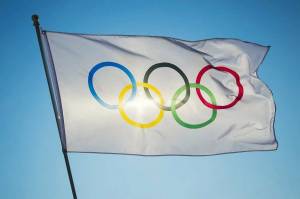 Раскраска олимпийский флаг #17 #427429