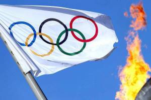 Раскраска олимпийский флаг #20 #427432