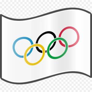 Раскраска олимпийский флаг #34 #427446