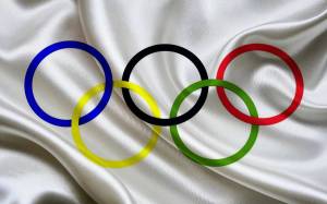 Раскраска олимпийский флаг #38 #427450