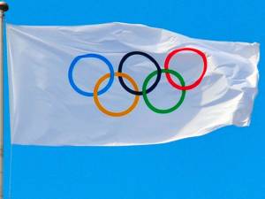 Раскраска олимпийский флаг #39 #427451