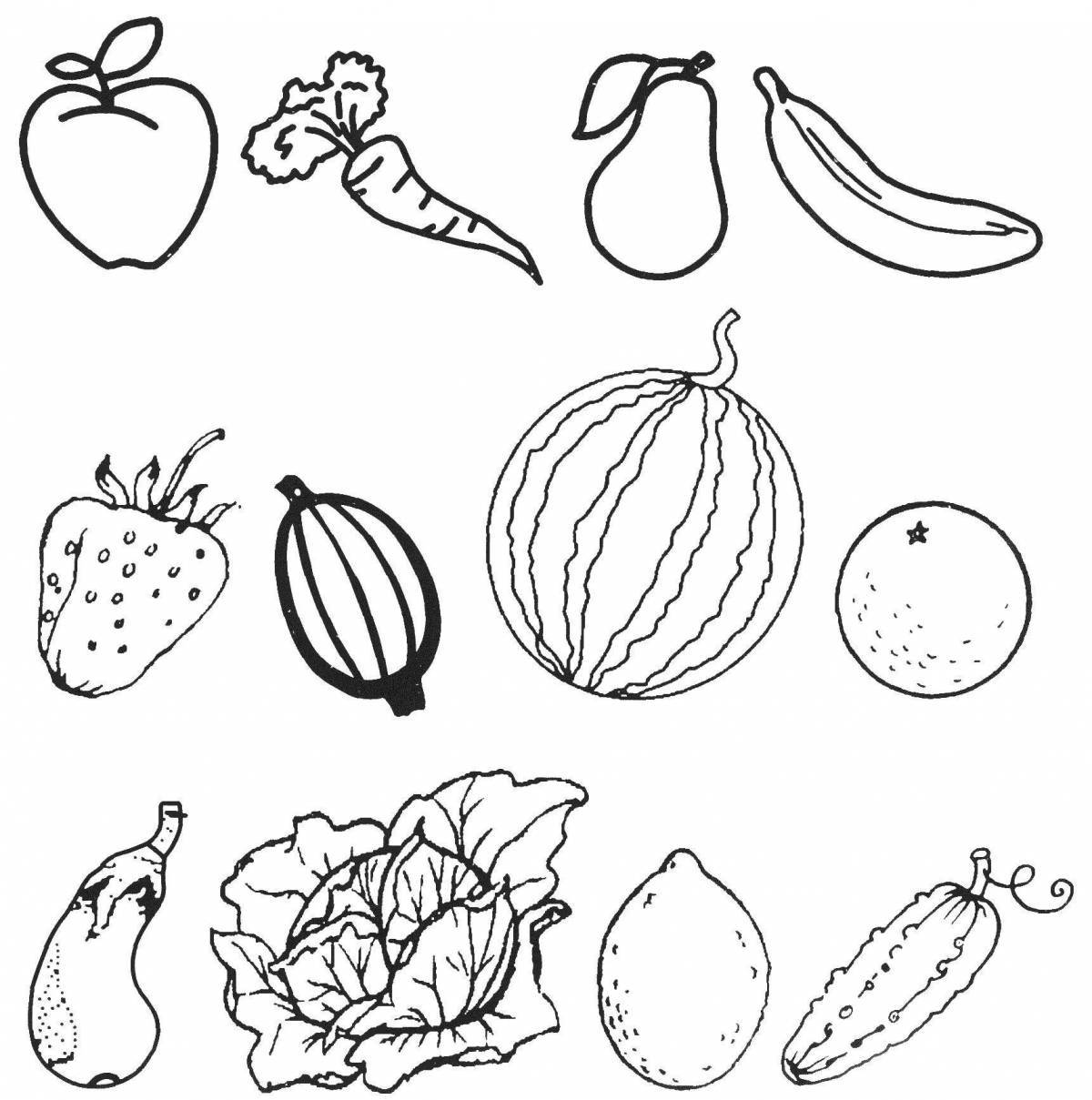 Овощи и фрукты для детей 5 6 лет #8
