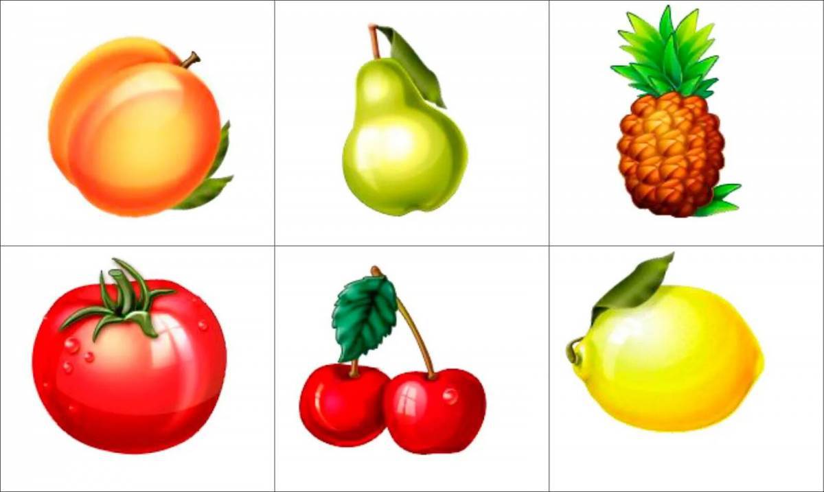 Овощи и фрукты для детей 5 6 лет #29