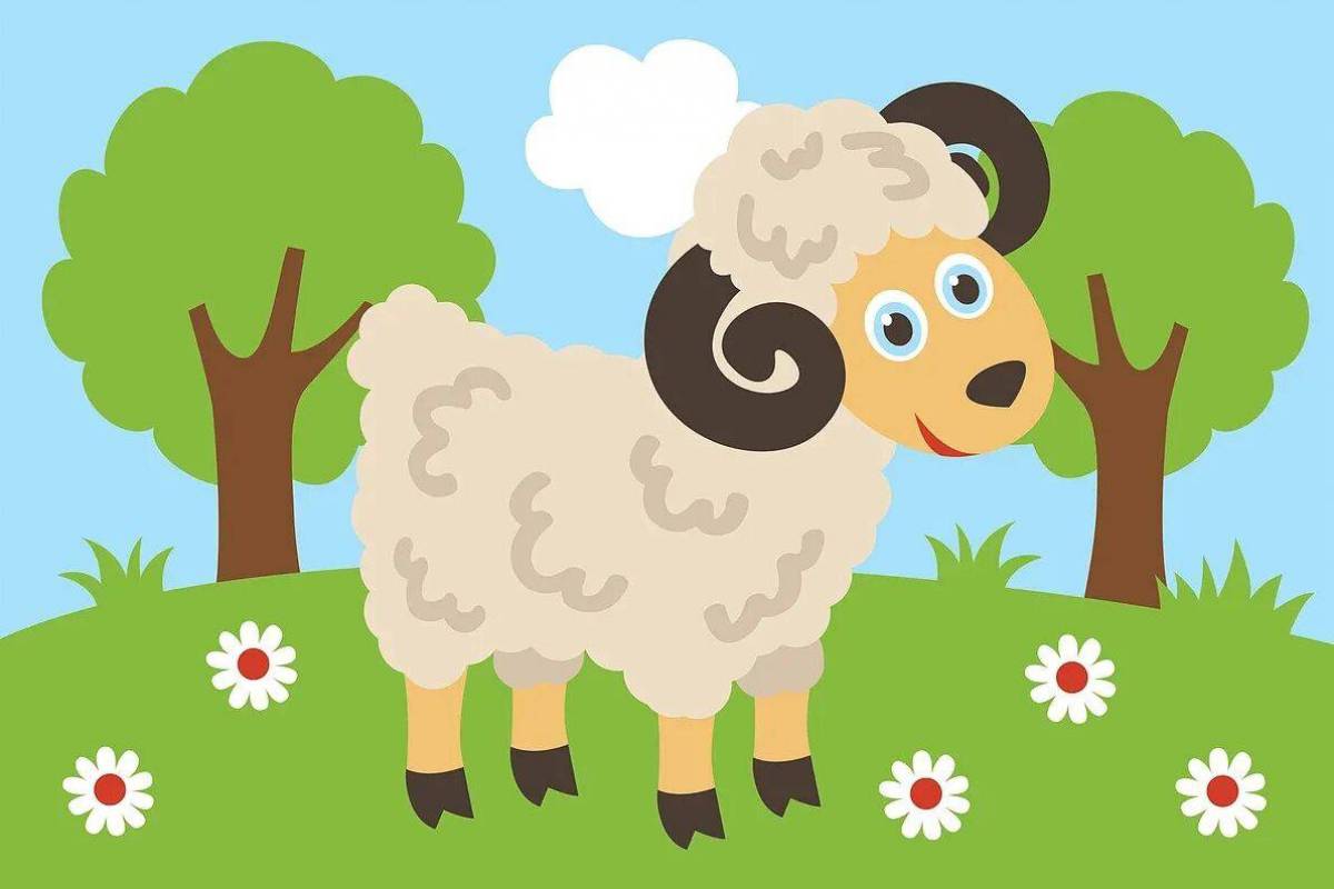 Овца для детей #4