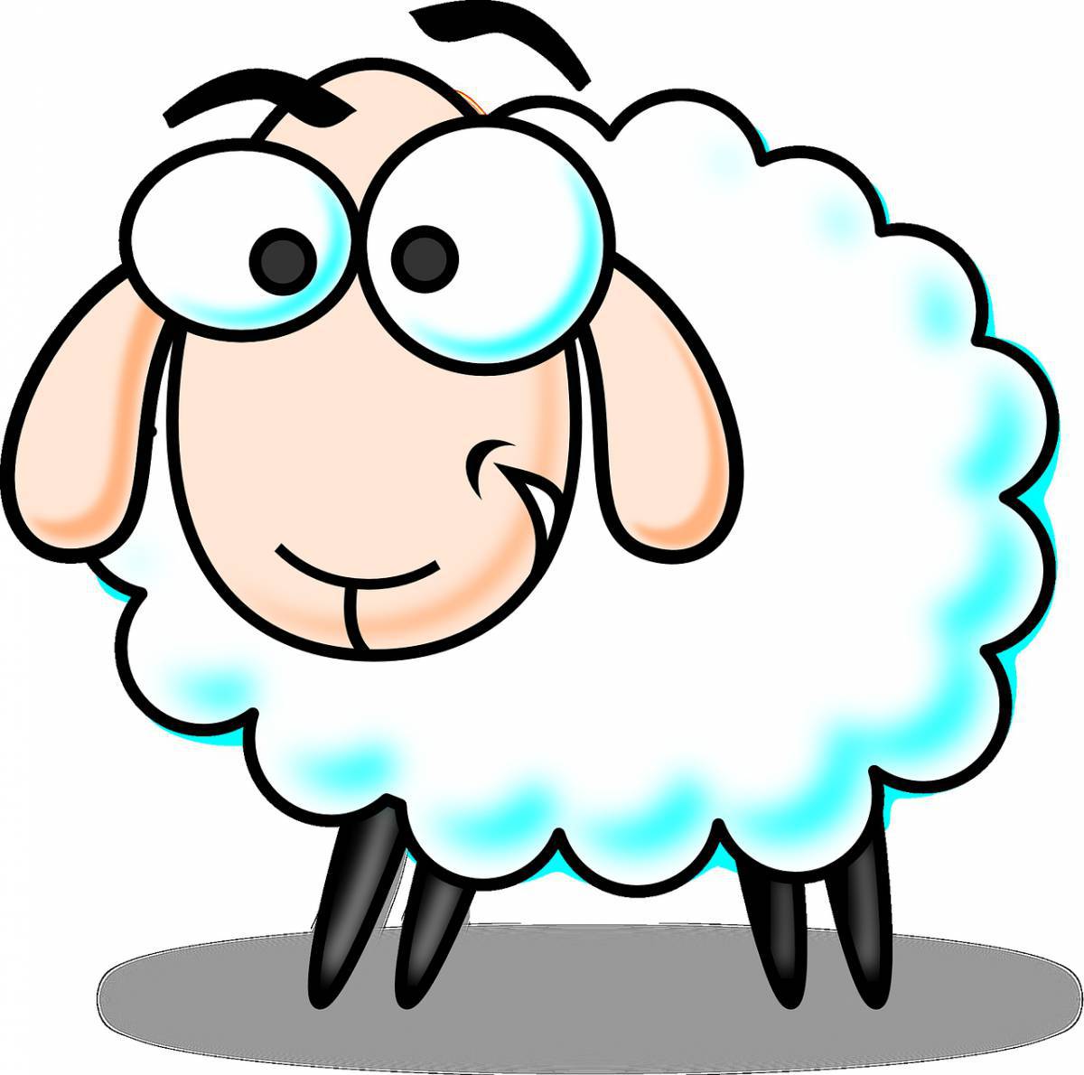 Овца для детей #9
