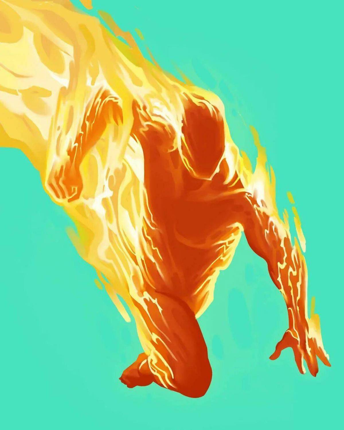 Огненный человек #19