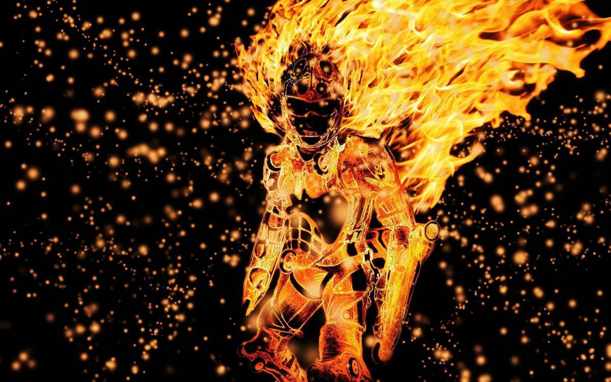 Огненный человек #35