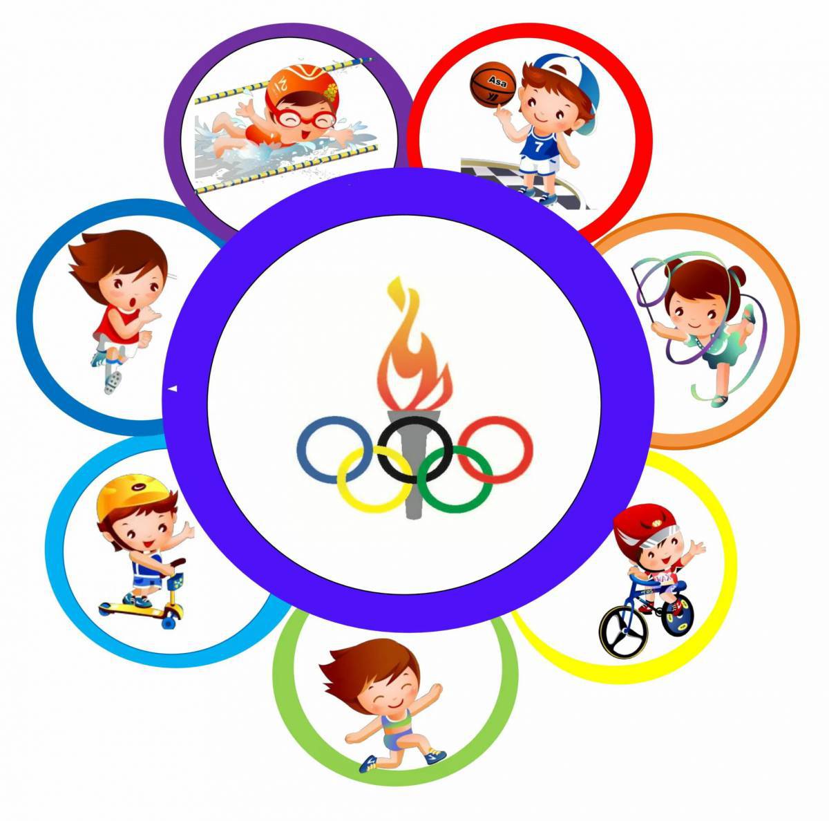 Олимпийские игры для детей #15