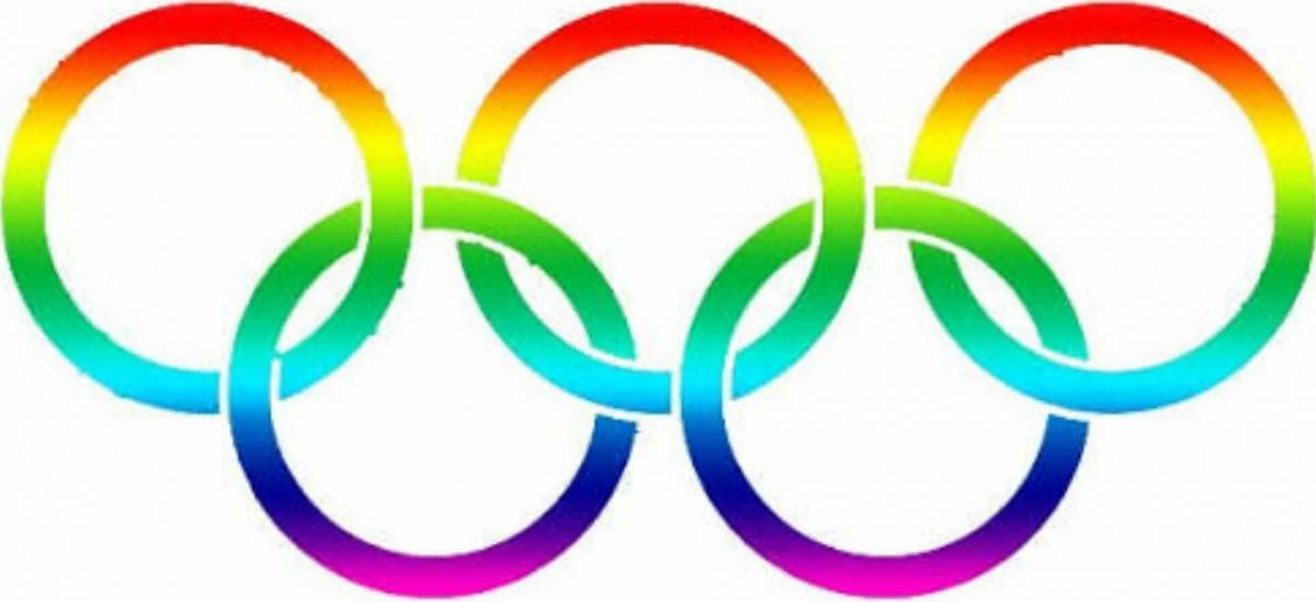Олимпийские кольца для детей #3
