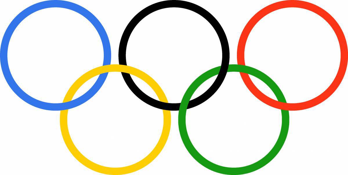 Олимпийские кольца для детей #10