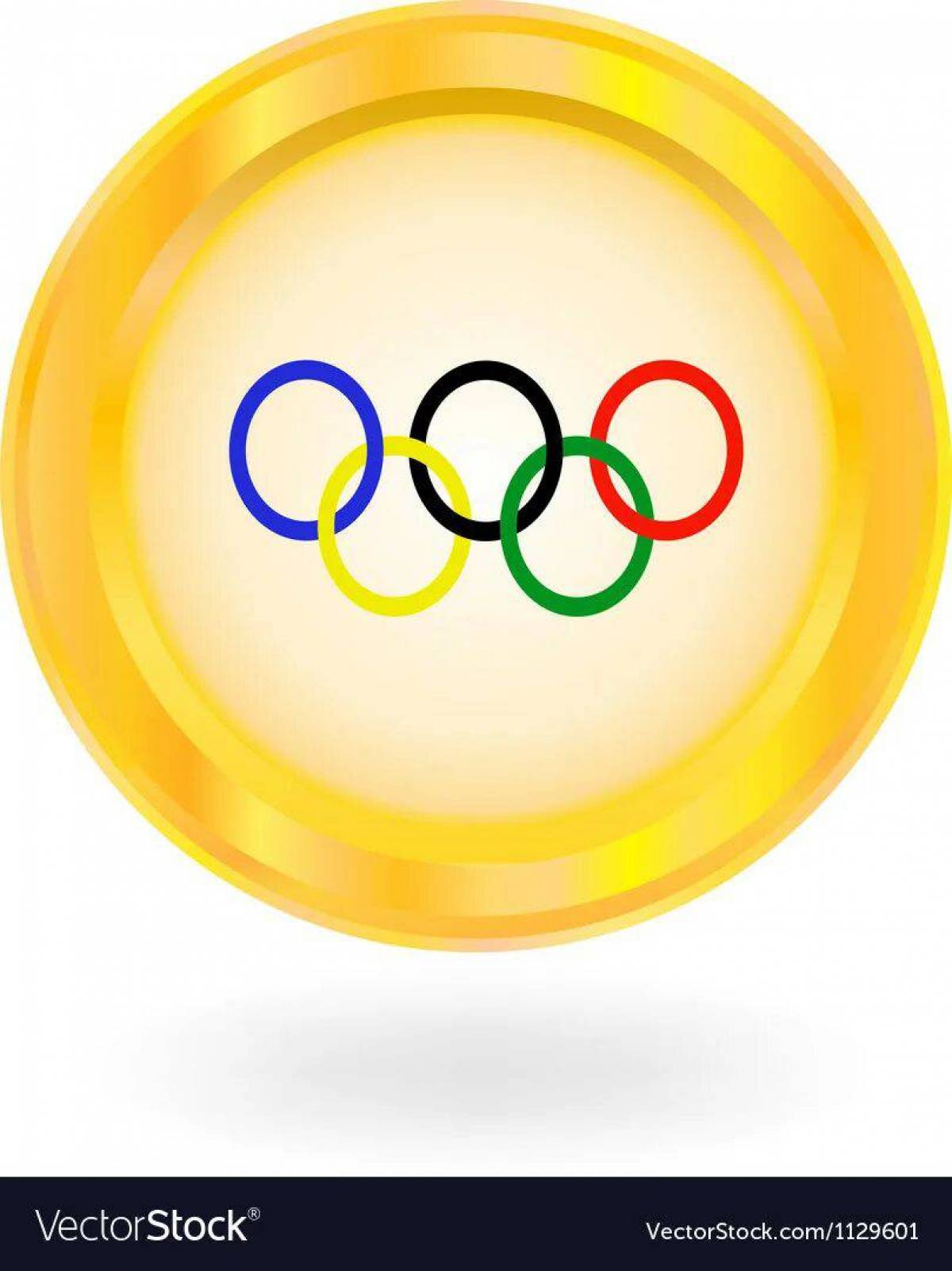 Олимпийские кольца для детей #14