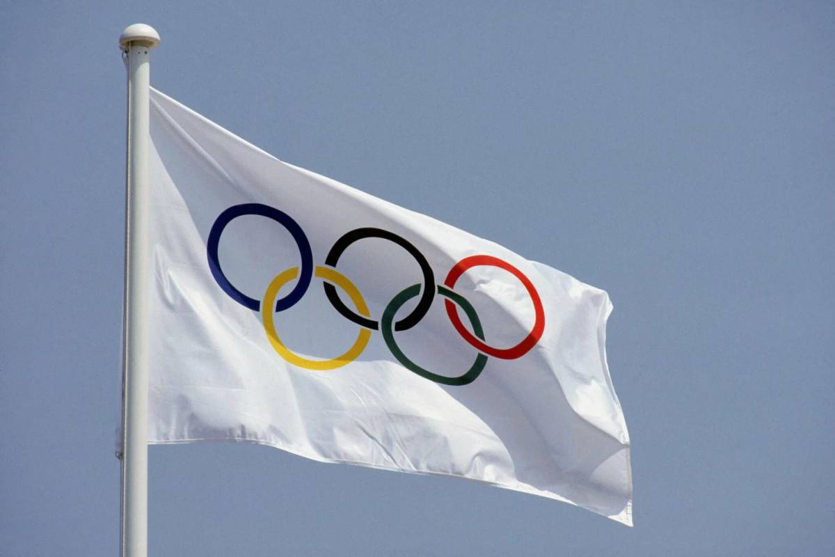 Олимпийский флаг #9