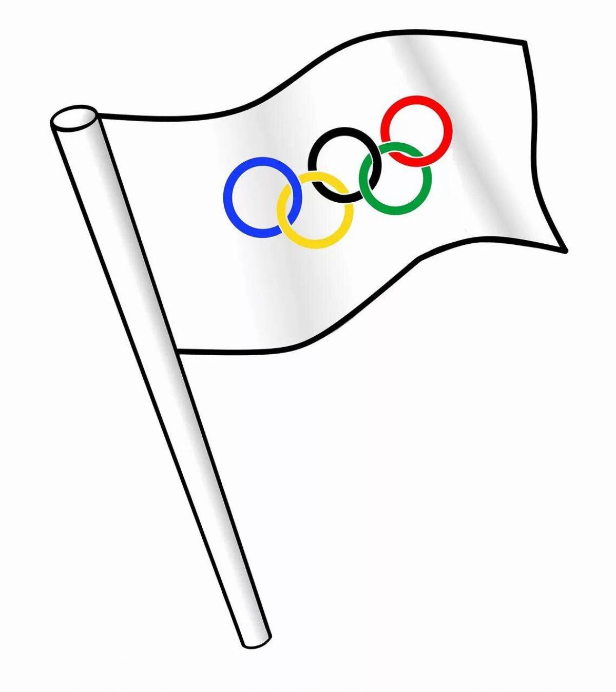 Олимпийский флаг #16