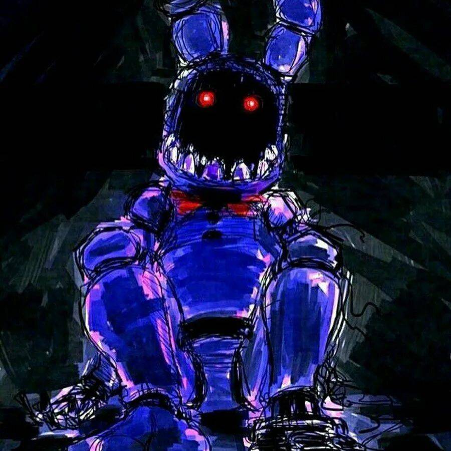 Withered bonnie рисунки