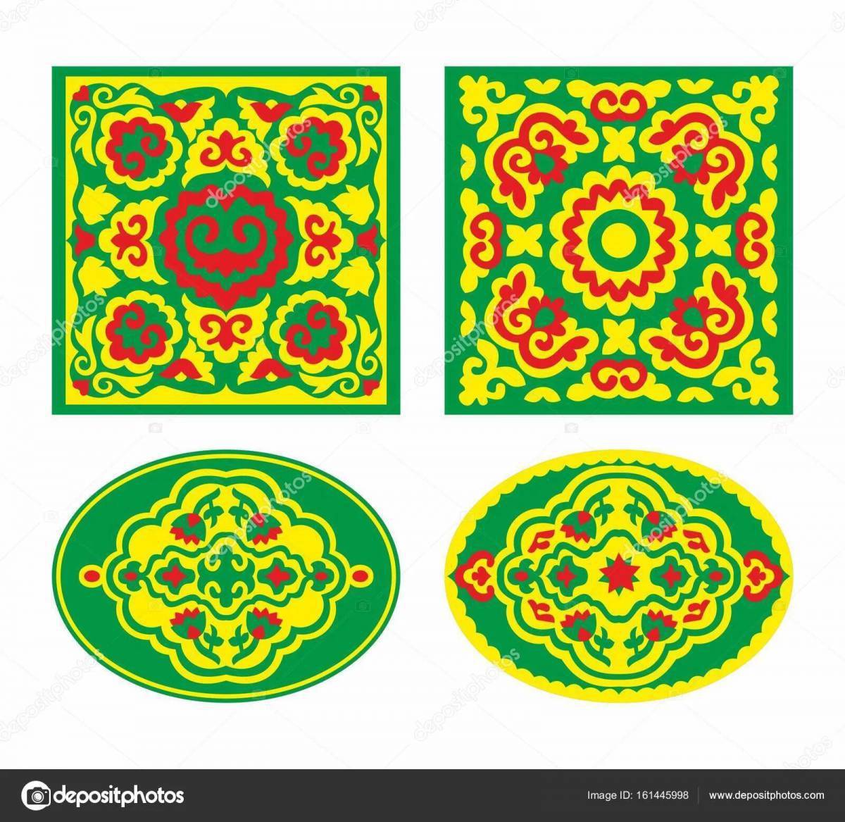 Татарский народный орнамент картинки