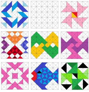 Раскраска орнамент геометрический для детей #24 #428794