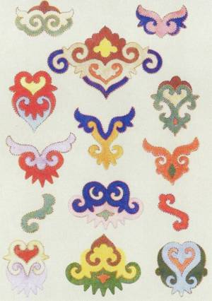 Раскраска орнамент татарский для детей #16 #428888