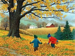 Раскраска осень для детей #3 #429456