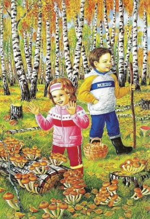 Раскраска осень для детей #7 #429460