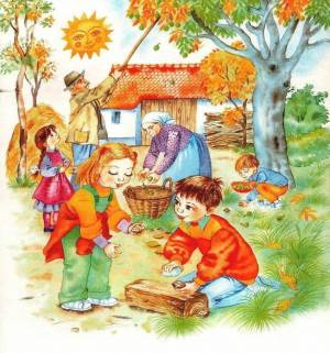 Раскраска осень для детей #8 #429461