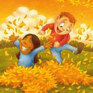 Раскраска осень для детей #29 #429482