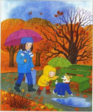 Раскраска осень для детей 5 6 лет #3 #429495