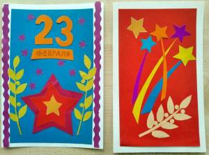 Раскраска открытка к 23 февраля своими руками начальная школа с шаблонами #24 #430624